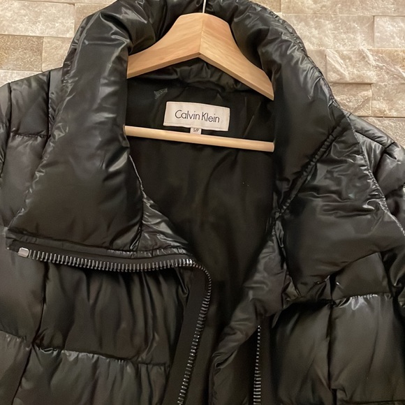 Calvin Klein Black Down Puffer (small) - Picture 3 of 7